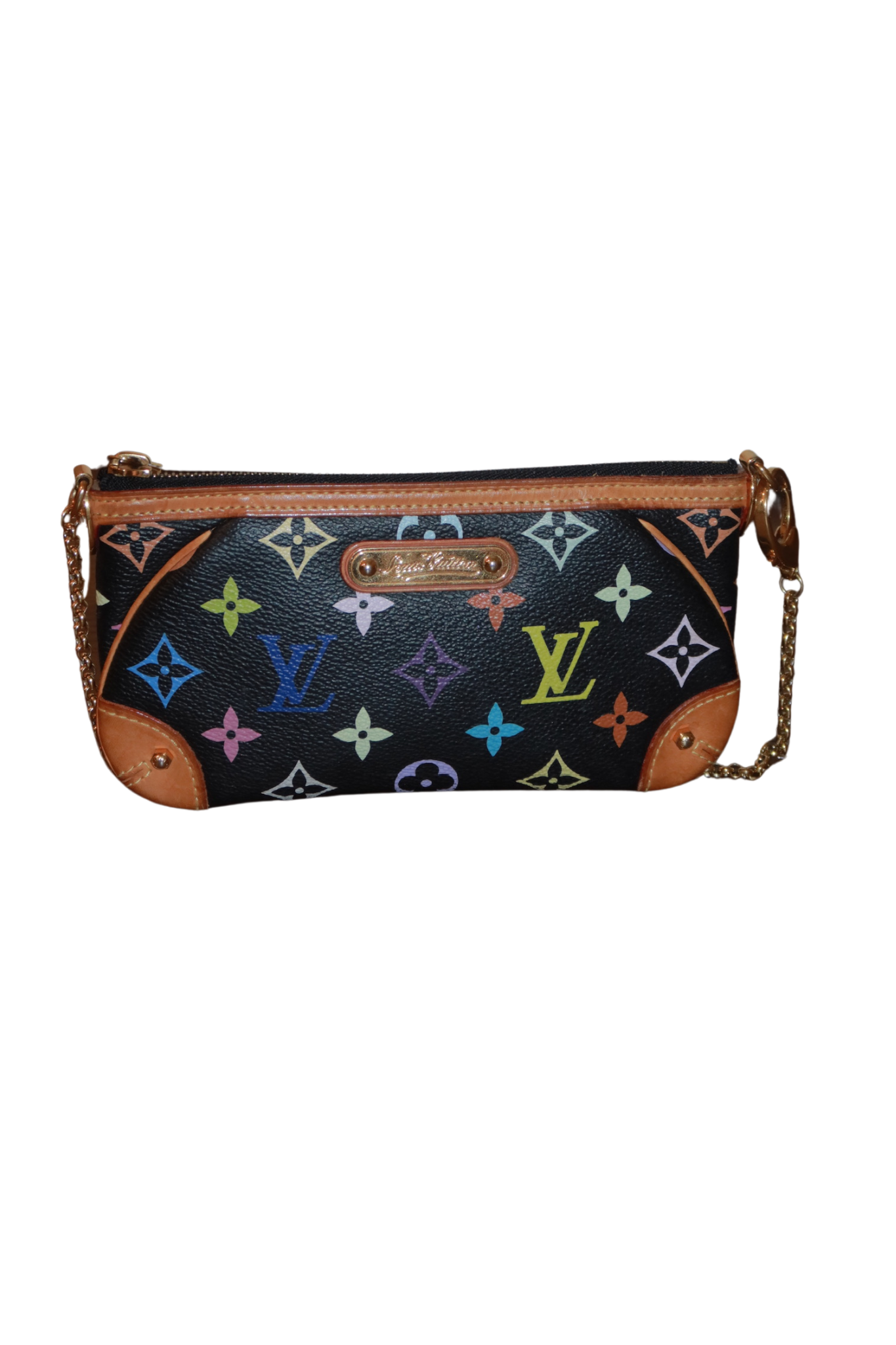 LOUIS VUITTON x Takashi Murakami Monogram Multicolore Pochette Accessories