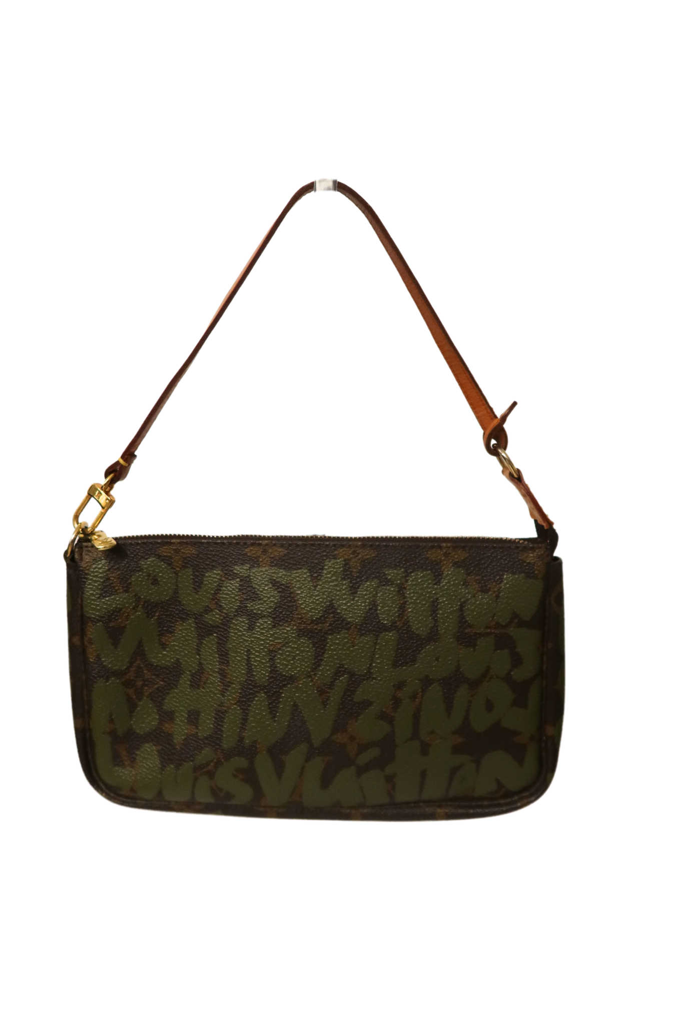 Louis Vuitton x Stephen Sprouse Monogram Green Graffiti Pochette Accessories