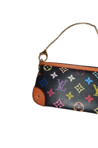 LOUIS VUITTON x Takashi Murakami Monogram Multicolore Pochette Accessories