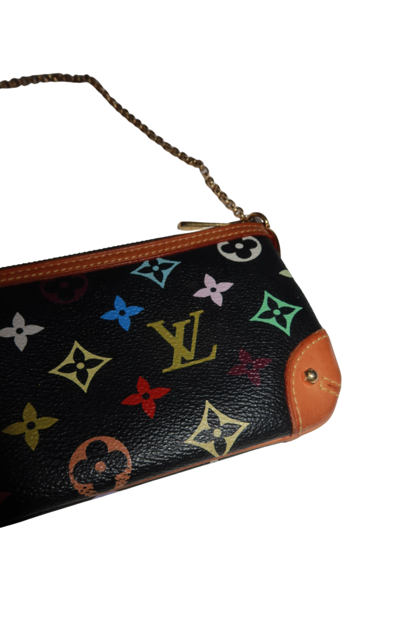 LOUIS VUITTON x Takashi Murakami Monogram Multicolore Pochette Accessories