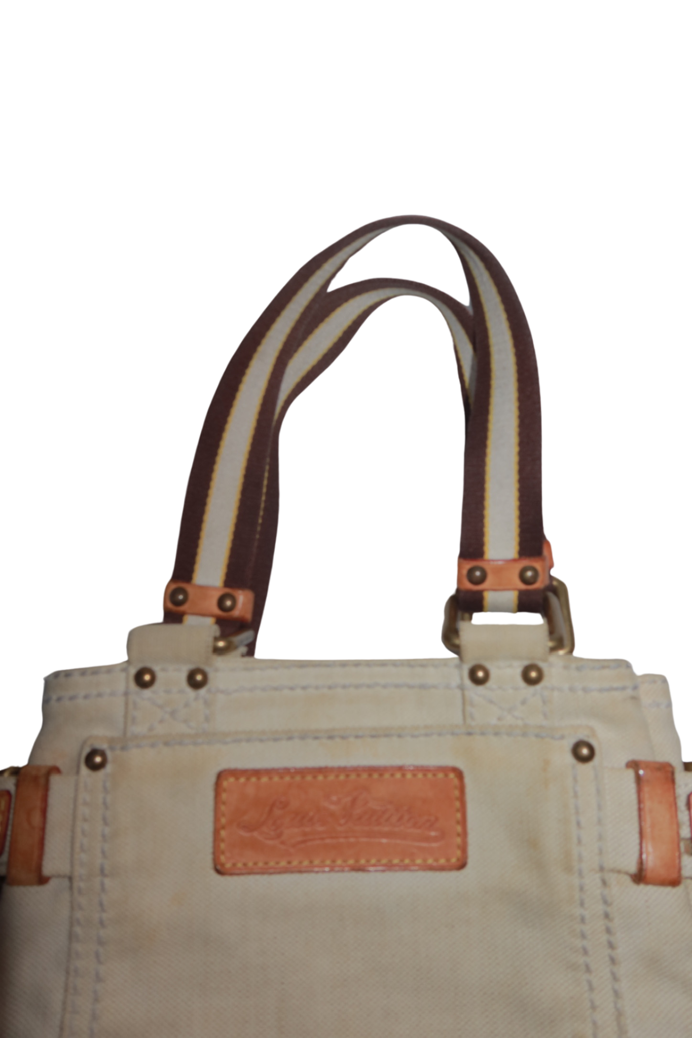 LOUIS VUITTON Limited Edition Trunks Stamp Globetrotter Globe Tote Reamono